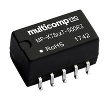 MP-K7805T-500R3(100) - Non Isolated POL DC/DC Converter, ITE, 1 Output, 2.5 W, 5 V, 500 mA, Fixed, Adjustable - MULTICOMP PRO