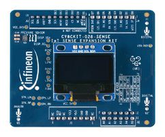 CY8CKIT-028-SENSE - Expansion Kit, IoT Sense, Infineon MCU Kit CY8CKIT-062S2-43012LVD-800 Series - CYPRESS - INFINEON TECHNOLOGIES