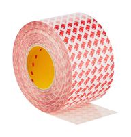 GPT-020F, CLEAR, 50M X 100MM - Tape, Double Sided, PET (Polyester), Acrylic Adhesive, Transparent, 50 m x 100 mm - 3M
