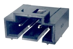 MP009070 - Pin Header, Wire-to-Board, 2.54 mm, 1 Rows, 4 Contacts, Through Hole Right Angle, MP 2.54MM WTB - MULTICOMP PRO