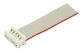 MP009110 - Ribbon Cable, IDC Receptacle to Free End, 10 Ways, 5.9 ", 150 mm, 1.27 mm - MULTICOMP PRO