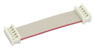 MP009139 - Ribbon Cable, IDC Receptacle to IDC Receptacle, 10 Ways, 3.9 ", 100 mm, 1.27 mm - MULTICOMP PRO