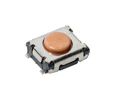 PTS830GG140SMTR LFS - Tactile Switch, PTS830 Series, Top Actuated, Surface Mount, Round Button, 450 gf, 50mA at 12VDC - C&K COMPONENTS