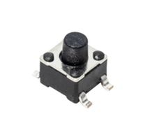 PTS647SM38SMTR2 LFS - Tactile Switch, PTS647 Series, Top Actuated, Surface Mount, Round Button, 180 gf, 50mA at 12VDC - C&K COMPONENTS