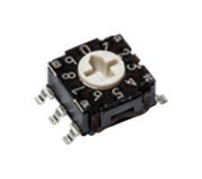 RTE0400G04 - DIP / SIP Switch, 4 Circuits, Flush Slide, Surface Mount, SP4T, 30 V, 100 mA - C&K COMPONENTS
