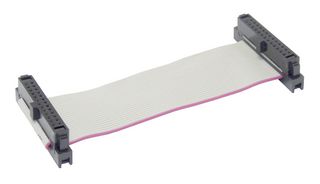 MP009220 - Ribbon Cable, IDC Receptacle to IDC Receptacle, 26 Ways, 9.8 ", 250 mm, 1.27 mm - MULTICOMP PRO