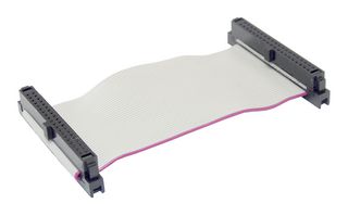 MP009226 - Ribbon Cable, IDC Receptacle to IDC Receptacle, 40 Ways, 9.8 ", 250 mm, 1.27 mm - MULTICOMP PRO