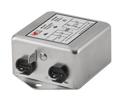 810912014112 - Power Line Filter, General Purpose, 250 V, 14 A, Single Phase, 1 Stage, Chassis Mount - WURTH ELEKTRONIK