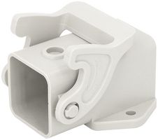 MP009349 - Heavy Duty Connector, Base, Bulkhead Mount, PC (Polycarbonate) Body, 1 Lever, 3A - MULTICOMP PRO