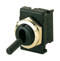 1821.1101 - Toggle Switch, On-Off, SPST, Non Illuminated, 1820 Series, Panel Mount, 6 A - MARQUARDT