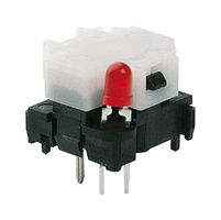 6425.3111 - Tactile Switch, 6425 Series, Top Actuated, Through Hole, Square Button, 70 gf, 100mA at 28VDC - MARQUARDT