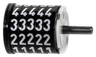 301405 - Stroke Counter, 5 Digit, 4.2 mm, Type 301 Series - HENGSTLER