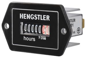 636001 - Panel Mount Timer, 5 VDC, 30 VDC, 0 s, 9999999 h, 24 mm, 37 mm - HENGSTLER