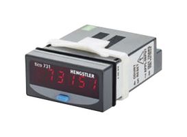 731502 - Tachometer, 6 Digit, 7 mm, 12 VDC to 24 VDC, tico 731 Series - HENGSTLER