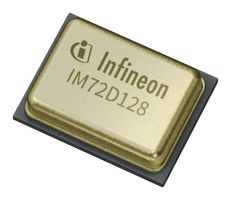 IM72D128V01XTSA1 - Audio Control, MEMS Microphone, 1.62V to 3.6V, PDM, LLGA, 5 Pins, -40 °C - INFINEON