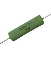 AC050000B3309J6BCS - Through Hole Resistor, 33 ohm, AC Series, 5 W, ± 5%, Axial Leaded - VISHAY