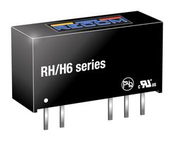 RH-0515D/H6 - Isolated Through Hole DC/DC Converter, 1:1, 1 W, 2 Output, 15 V, 33 mA - RECOM POWER