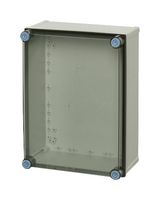 CAB PCQ 403017 T CABINET - Plastic Enclosure, Multipurpose, Polycarbonate, 400 mm, 300 mm, 170 mm, IK08, IP66, IP67 - FIBOX