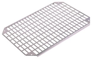 MPP ARCA 8060 - Plate, Perforated, Mounting, Galvanised Steel - FIBOX