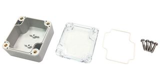 MP009859 - Plastic Enclosure, Multipurpose, Polycarbonate, 40 mm, 65 mm, 115 mm, IP68 - MULTICOMP PRO