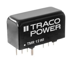 TMR 12-1215WI - Isolated Through Hole DC/DC Converter, ITE, 4:1, 12 W, 1 Output, 24 V, 500 mA - TRACO POWER
