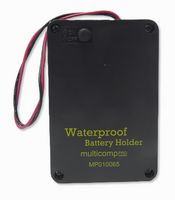 MP010065 - Battery Holder, 3xAA Size, 150mm, with Switch, Screw, IP65 - MULTICOMP PRO