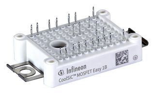 FS55MR12W1M1HB11NPSA1 - Silicon Carbide MOSFET, SixPack, Six N Channel, 15 A, 1.2 kV, 0.0529 ohm, Module - INFINEON