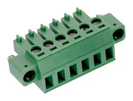 691364300008 - Pluggable Terminal Block, 3.81 mm, 8 Ways, 26AWG to 16AWG, 1.31 mm², Screw, 10 A - WURTH ELEKTRONIK