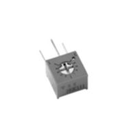 T73YP102KT20 - Trimpot, Single Turn, Cermet, Top Adjust, 1 kohm, Through Hole, 1 Turns - VISHAY
