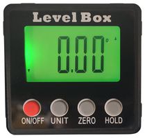 MP010022 - Digital Level Box, Dimension 55x57x30mm, Range  4 × 90° - MULTICOMP PRO