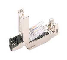6GK1901-1BB10-2AA0 - Modular Connector, RJ45 Plug, 1 x 1 (Port), 8P4C, Cat5, IP20, Cable Mount - SIEMENS