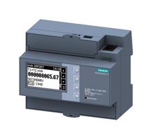 7KM2200-2EA40-1JB1 - Energy Meter, 3-Phase, 65 A, 276 VAC / 480 VAC, DIN Rail, SENTRON Series - SIEMENS