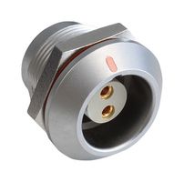 PPCEGG2K08CLL - Circular Connector, Push Pull Y Series, Panel Mount Receptacle, 8 Contacts, Solder Socket - BULGIN LIMITED