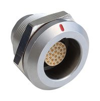 PPCEGG3K08CLL - Circular Connector, Push Pull Y Series, Panel Mount Receptacle, 8 Contacts, Solder Socket - BULGIN LIMITED