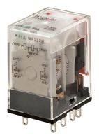 MY2-GS AC110/120 - Power Relay, DPDT, 120 VAC, 5 A, MY-GS Series, Socket, Non Latching - OMRON INDUSTRIAL AUTOMATION