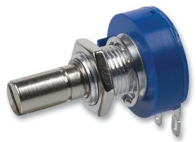 3852A-282-502AL - Rotary Potentiometer, Cermet, 5 kohm, 1 Turns, Linear, 2 W, ± 10%, 3852A Series - BOURNS