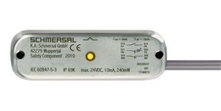 103000648 - Safety Interlock Switch, BNS 40S Series, DPDT, SPST-NO, Cable, IP69K - SCHMERSAL