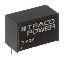 TRV 2-0521M - Isolated Through Hole DC/DC Converter, ITE & Medical, 1.5:1, 2 W, 2 Output, 5 V, 200 mA - TRACO POWER