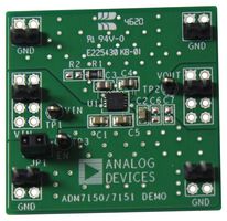 ADM7150CP-EVALZ - Evaluation Board, ADM7150ACPZ-5, Low Dropout Linear Regulator, 4.5 V to 16 V Supply - ANALOG DEVICES