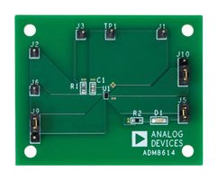 ADM8614-EVALZ - Evaluation Board, ADM8614Y263ACBZ-R7, Ultralow Power Voltage Supervisor, 2.63 V Pretrimmed Threshold - ANALOG DEVICES