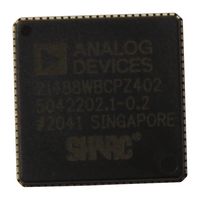 AD21488WBCPZ402 - AUDIO PROCESSOR, 400MHZ, 16I/O, LFCSP - ANALOG DEVICES