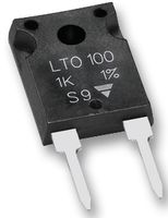 LTO100H10R00JTE3 - Through Hole Resistor, 10 ohm, LTO100H Series, 100 W, ± 5%, Radial Leaded, 500 V - VISHAY