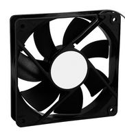 OD1225-12HB01A - DC Axial Fan, 12 V, Square, 120 mm, 25.4 mm, Ball Bearing, 89 CFM - ORION FANS