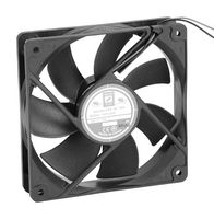 OD1225-12MB - DC Axial Fan, 12 V, Square, 120 mm, 25.4 mm, Ball Bearing, 83 CFM - ORION FANS