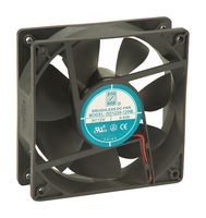 OD1238-12HB - DC Axial Fan, 12 V, Square, 120 mm, 38 mm, Ball Bearing, 105 CFM - ORION FANS
