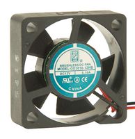 OD3010-12HB - DC Axial Fan, 12 V, Square, 30 mm, 10.2 mm, Ball Bearing, 4.6 CFM - ORION FANS