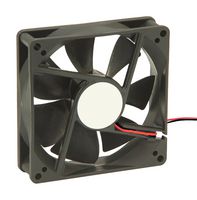 OD9225-12MB - DC Axial Fan, 12 V, Square, 92 mm, 25 mm, Ball Bearing, 49.8 CFM - ORION FANS
