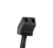 C45-2DC-24P - Power Cord, Orion Terminal Type Fans, 250 VAC, 45° Angle Receptacle, 10 A, 24 ", C45 Series - ORION FANS