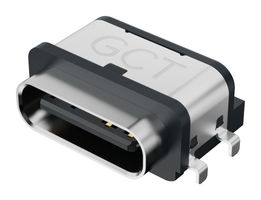 USB4715-GF-A - USB Connector, IP67, Power Charging, USB Type C, Receptacle, 6 Ways - GCT (GLOBAL CONNECTOR TECHNOLOGY)