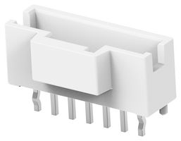 1-2232826-7 - Pin Header, Natural, Key A, Wire-to-Board, 2 mm, 1 Rows, 7 Contacts, Through Hole Straight - TE CONNECTIVITY